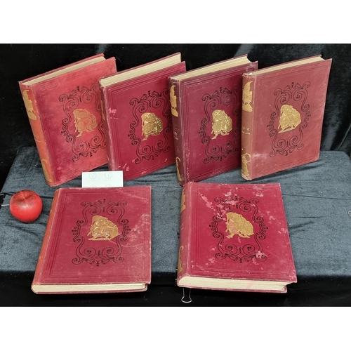 307 - A collection of 6 antique hardback book copies of Punch Almanacks dating from 1901 to 1931. Includes... 