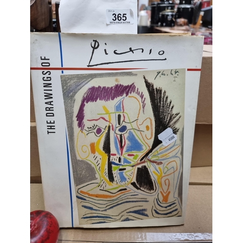 365 - A first edition hardback book titled 'The Drawings of Picasso' by Georges Boudaille. Published in 19... 