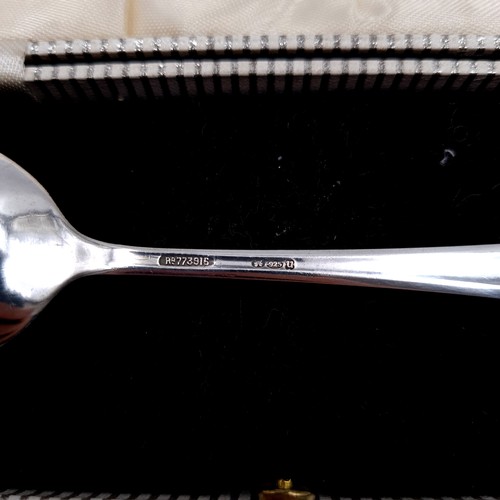 15 - A sterling silver presentation spoon hallmarked Sheffield 1936, Length 14cm, weight 26.42 grams, ite... 