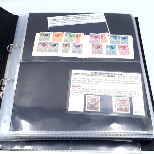 462 - Star Lot : A very good important collection of European overprint collectibles, dead countries, wars... 