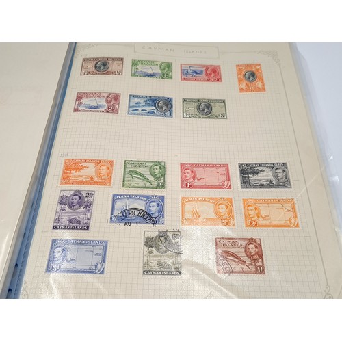 465 - A good collection of British commonwealth album pages, ten fine. Stamps includes Gianna Solomon and ... 