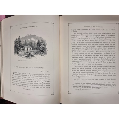 302 - Star Lot: A fabulous first edition 1868 hardback book titled 'Leaves from the Journal of Our Life in... 