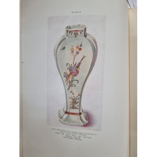 142 - An early vintage first edition hardback book titled 'Bow Porcelain' dating to 1926. Written by Frank... 