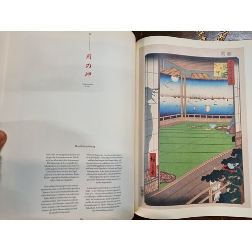 185 - A spectacular book titled 'Hiroschige One Hundred Famous Views of Edo' with text by Melanie Trede an... 