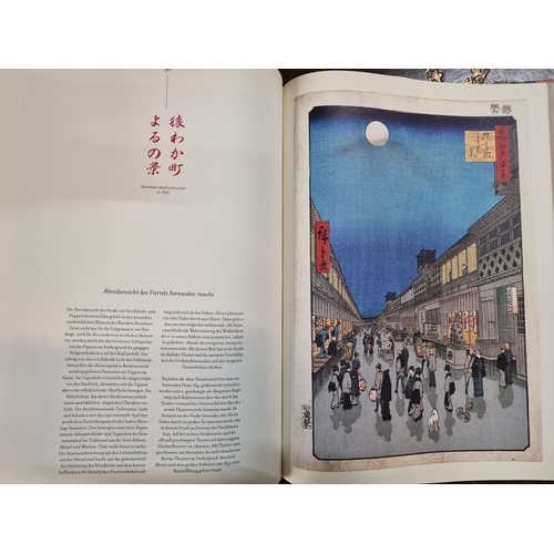 185 - A spectacular book titled 'Hiroschige One Hundred Famous Views of Edo' with text by Melanie Trede an... 