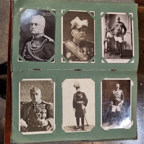 224 - Star Lot : A large and impressive collection of antique military postcards mostly originating from B... 