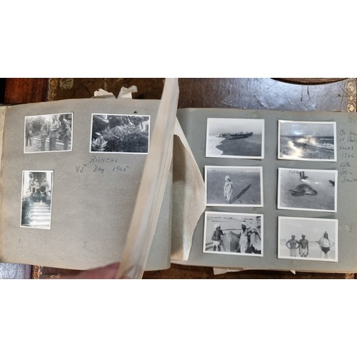 225 - A large collection of antique World War II photographs. A fascinating insight and incredible collect... 