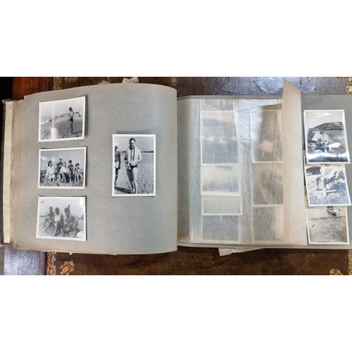 225 - A large collection of antique World War II photographs. A fascinating insight and incredible collect... 