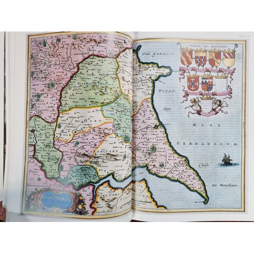 250 - Atlas Maior Anglia, Scotia & Hibernia (2 VOLUMES)
Large format. Two volumes. Colour maps, 58 of Engl... 