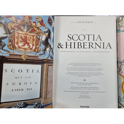 250 - Atlas Maior Anglia, Scotia & Hibernia (2 VOLUMES)
Large format. Two volumes. Colour maps, 58 of Engl... 