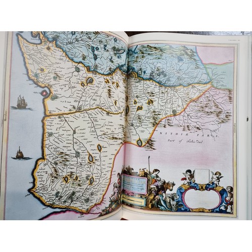 250 - Atlas Maior Anglia, Scotia & Hibernia (2 VOLUMES)
Large format. Two volumes. Colour maps, 58 of Engl... 