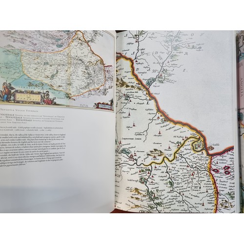 250 - Atlas Maior Anglia, Scotia & Hibernia (2 VOLUMES)
Large format. Two volumes. Colour maps, 58 of Engl... 