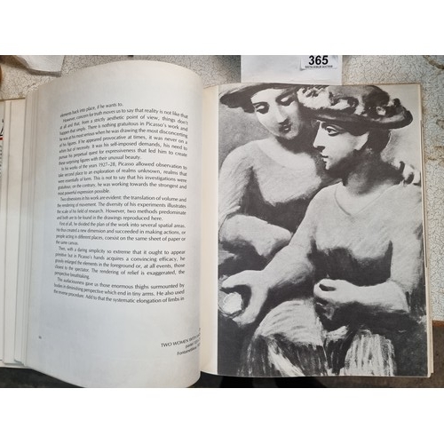 365 - A first edition hardback book titled 'The Drawings of Picasso' by Georges Boudaille. Published in 19... 