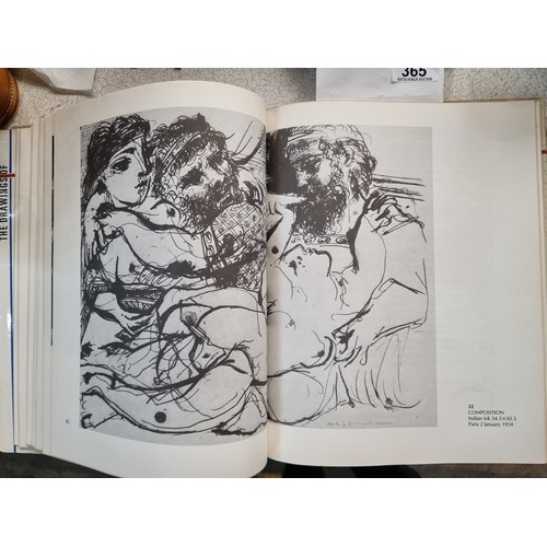 365 - A first edition hardback book titled 'The Drawings of Picasso' by Georges Boudaille. Published in 19... 