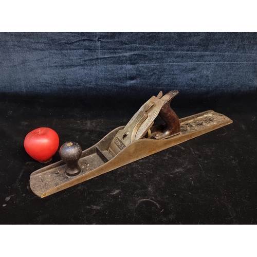 191 - A vintage large Stanley no.7 wood plane.