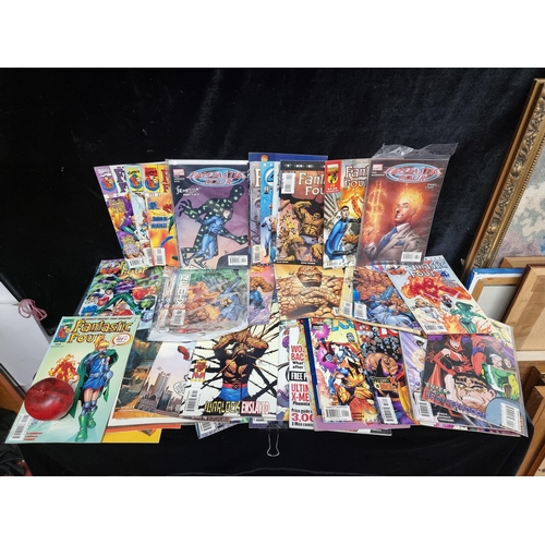 243 - A huge and highly impressive collection of Marvel comic books., including X-men and fantastic four. ... 