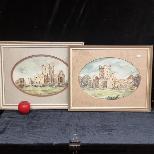 97 - A delightful pair of John Joyce (Irish, 20th century) original watercolour on paper paintings, one t... 