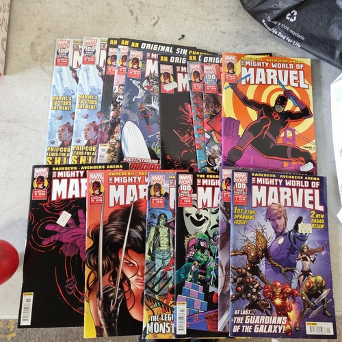 961 - A large collection of Marvel 