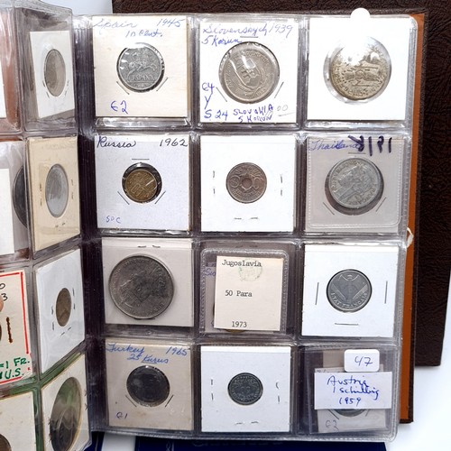 731 - A collection of six coin albums consisting of great Britain x2 and Canada x2. Two more to add