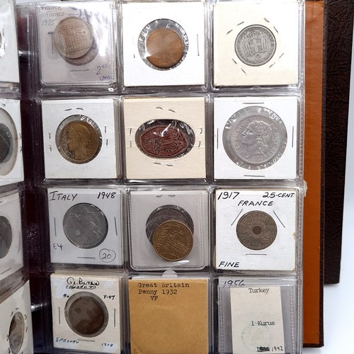 731 - A collection of six coin albums consisting of great Britain x2 and Canada x2. Two more to add