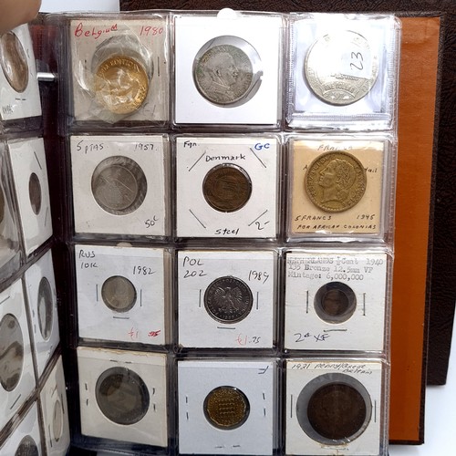 731 - A collection of six coin albums consisting of great Britain x2 and Canada x2. Two more to add