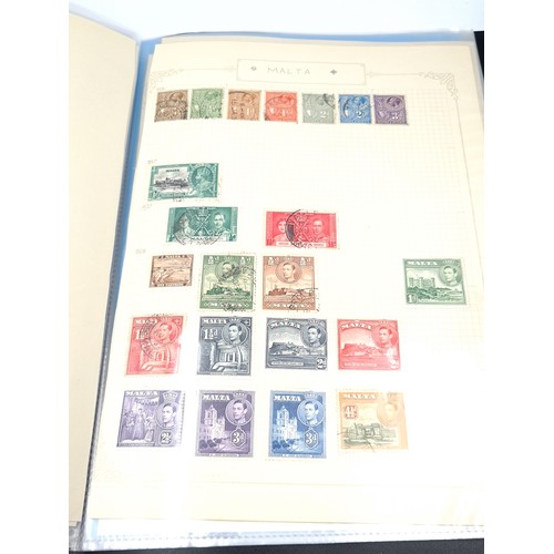 795 - A collection of British commonwealth pages together with Jamaica, Kenya and other African countries,... 