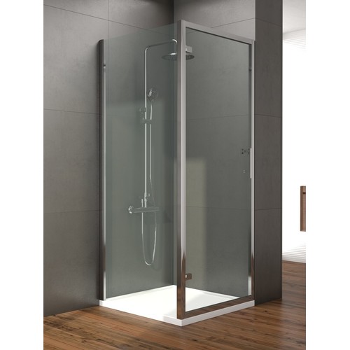 351 - Two brand new in box Kristal Style hinged shower doors, measuring at 1.9m High. The STYLE Range from... 