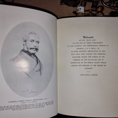 153 - A complete set of hardback books 'Neill's Blue Caps' Volumes I, II and III  and maps by Colonel H.C.... 