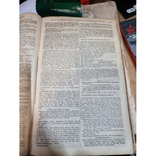 160 - A wonderful rare antique Dublin 'Thom's Official Directory' dating to 1883. A great piece of Irish h... 