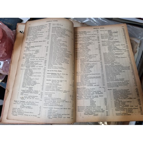 297 - A fab antique 1919 hardback book edition of the Thom's Irish Almanac Directory. Nice early edition o... 