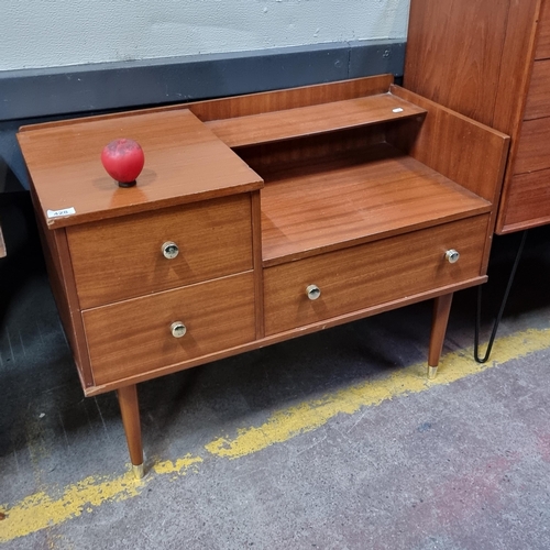 428 - A gorgeous Mid Century teak hall unit.