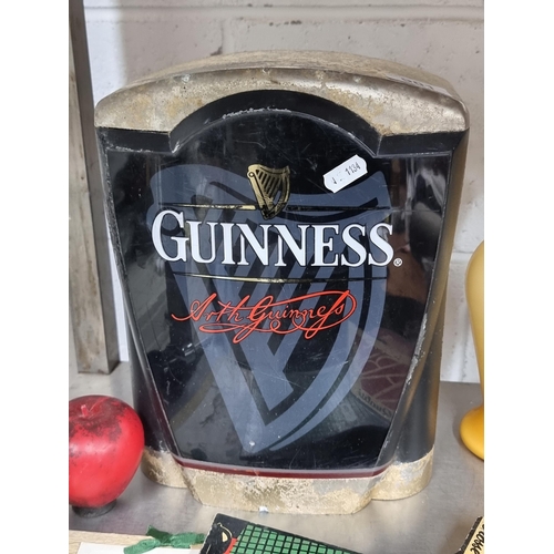 901 - A super 1990's Guinness advertising beer font. Bit of patina to top and bottom