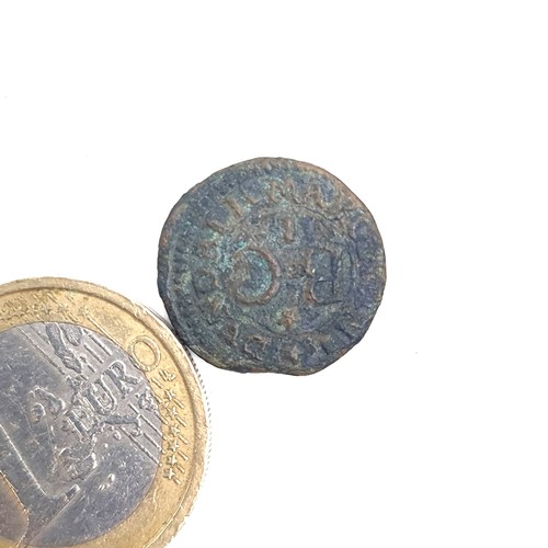 645 - Star Lot : An extremely 17th century Dundalk Merchant Token, One of only 4 Dundalk 17th century trad... 