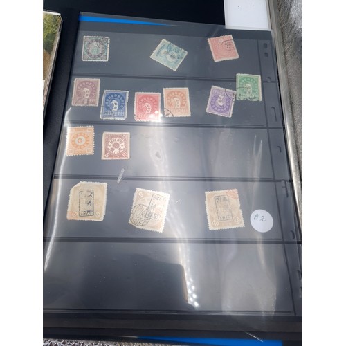 656 - Star Lot : A Huge Japanese collection of 5-7000 in definitive sheets, five pages of early 1800s stam... 