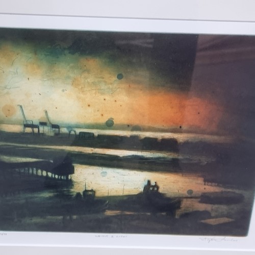 68 - Star Lot : A fabulous Stephen Lawlor (b. 1958 Irish) limited edition (10/50) plate etching titled 'W... 