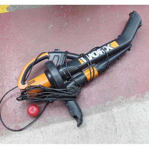 416 - A Worx all-in-one blower, vacuum, mulcher.