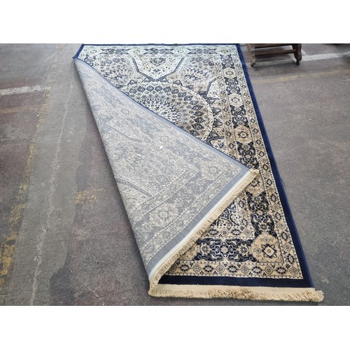 414 - Star Lot : A high quality Keshan Persian rug in lovely condition. 
Similar selling for €1570.00 on r... 