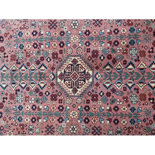 748 - Star Lot : A totally fantastic handmade, handknotted Persian rug with fabulous colours and detail. W... 