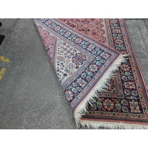 748 - Star Lot : A totally fantastic handmade, handknotted Persian rug with fabulous colours and detail. W... 