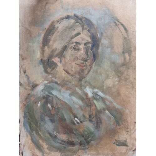 74 - Star Lot: A glorious original Stella Steyn (Irish, b.1907 - d.1987) oil on canvas painting featuring... 