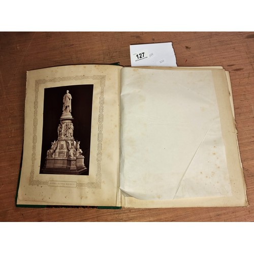 127 - A very interesting hardback book of 'O'Connell Centenary Record, 1875'. Published in 1878 by Joseph ... 