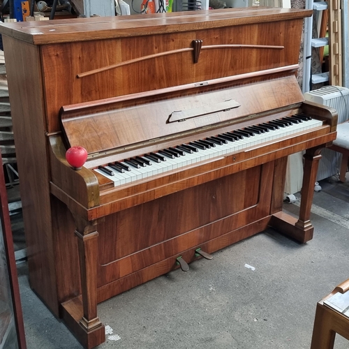 971 - Star Lot: A superb vintage art deco  rosewood upright piano by Rogers London, dating to c.1930s / 19... 