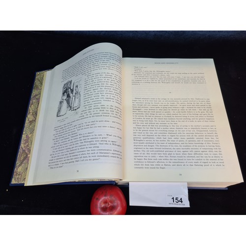 154 - A magnificent limited edition very large hardback book titled 'Jane Austin The Illustrated Library' ... 