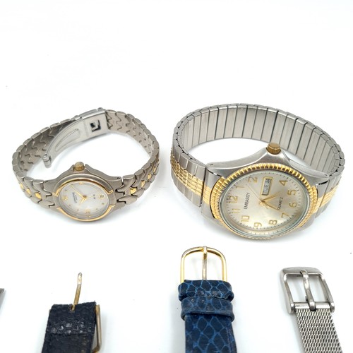 543 - A collection of eight wrist watches.