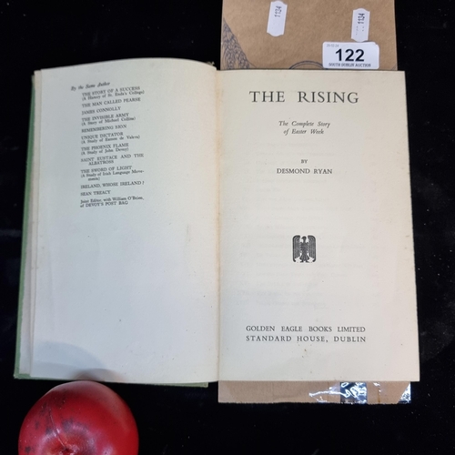 122 - A first edition hardback book titled 'The Rising - The complete Story of Easter Week' by Desmond Rya... 