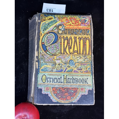 183 - A beautiful hardback titled 'Saorstát Eireann - Irish Free State Official Handbook' published by the... 