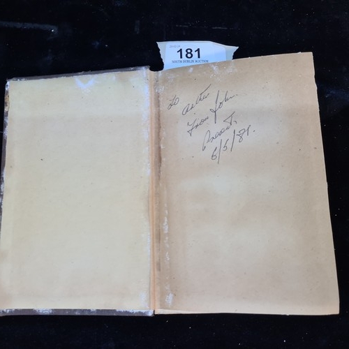 181 - An antique hardback book titled 'Historic Graves in Glasnevin Cemetery' by R. J. O'Duffy. Published ... 