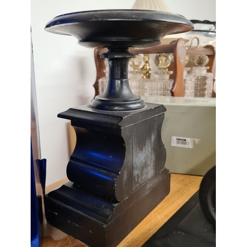 194 - Star Lot: A fantastic 19th century French antique marble clock and garniture set with rare double me... 