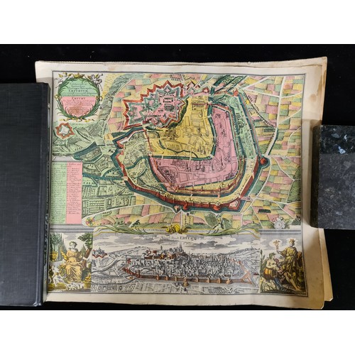 273 - An interesting set of four Antique rare European coloured maps.