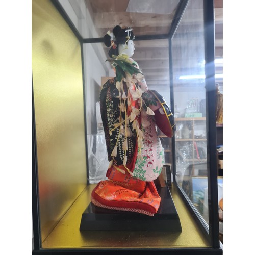 855 - Star Lot : A beautiful and highly collectible Japanese Yoshitoku Doll titled 'Wisteria' in original ... 